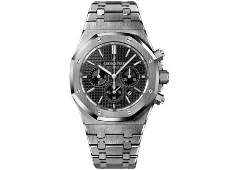 audemars piguet ap royal oak 41 stainless steel black dial